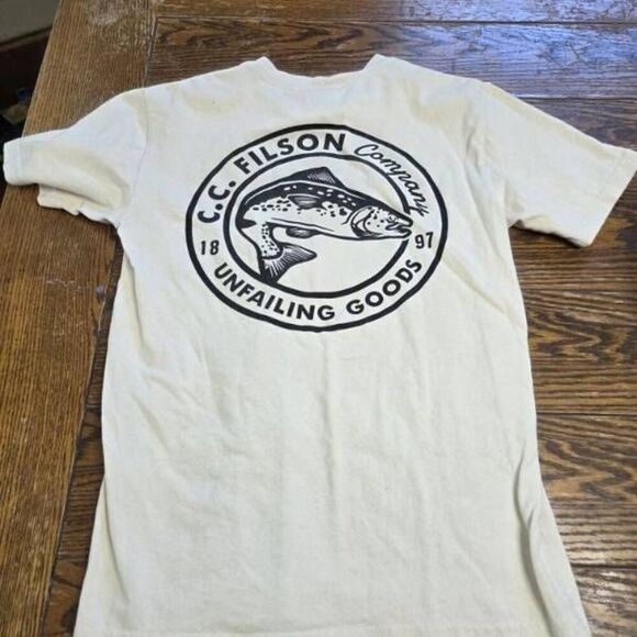 Filson Alaska Outfitter Unfailing Goods Men's Pioneer Graphic T-Shirt - Size XS - Picture 4 of 4